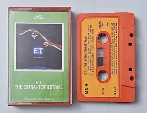CASSETTE E.T. THE EXTRA-TERRESTRIAL OST Italy MCA 1982 Steven Spielberg - Imagen 1 de 7