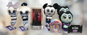 Funko Plushies Disney Mickey & Friends Donald~Daisy Duck~Malificent + STAR WARS - Picture 1 of 3