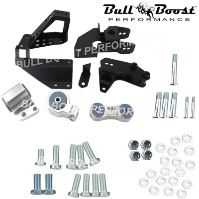 Kit de intercambio de soportes de motor serie EF K 88-91 Civic CRX EFK2 70A K20 K24 Honda Foto 1 de 4