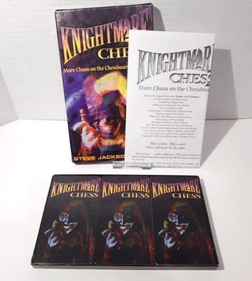 Knightmare Chess 2 - Juegos de Steve Jackson 1322 - ¡Completo en muy buena condición! Foto 1 de 4