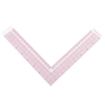 1pc Sewing Measuring Rulers Sleeve Clothing Yardstick L-Square Ruler - Image 1 of 4