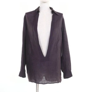 Excellent Condition HERMES Vintage Linen Margiela Era Valuse Skipper Shirt Long - Picture 1 of 8