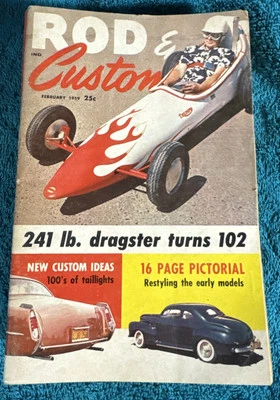 (8) ROD AND CUSTOM BOOKS  1959 - Image 1 of 4