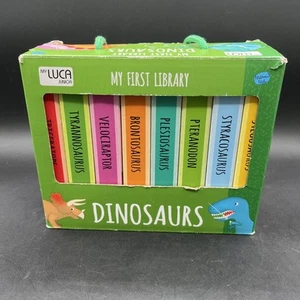 Sassi: My First Library - Dinosaurs - 8 Mini-Book Set, Illustrated Learning - Picture 1 of 5