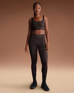 NIKE X SKIMS SHINE Mujer Cintura Alta Panel en V 26" Leggings - Imagen 1 de 4