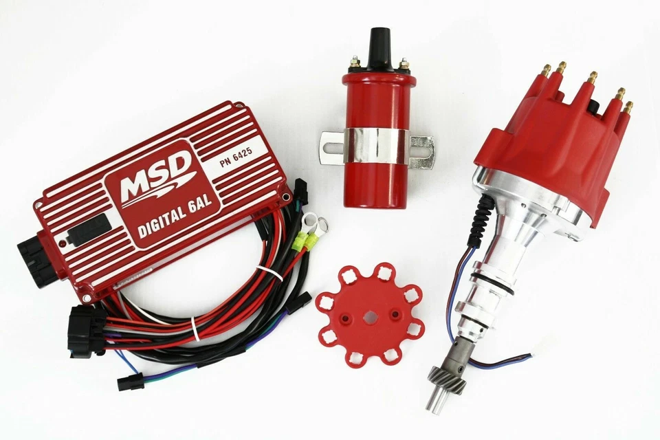 NEW MSD Ignition 6AL Box w/ TSP Pro Billet Distributor Ford 351C 429 460 - Image 1 of 1