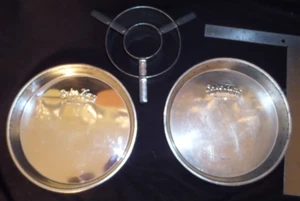 Bake King 3 Stück Kariert Marmor Kuchenform Set Bake King 8-1/2"x 1-1/4" - Bild 1 von 8