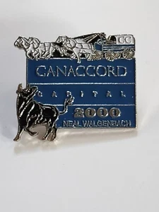 Neal Walgenbach Canaccord World Professional Chuckwagon Association enamel Pin - Picture 1 of 2
