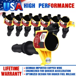 8Pack DG511 Ignition Coils Bujias Bobinas For Ford F-150 4.6L 5.4L V8 2004 -2008 - Picture 1 of 12