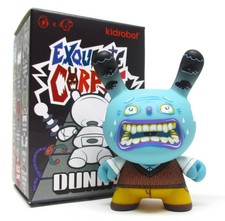 Kidrobot EXQUISITE CORPSE Dunny Series MR. HUBERT by Luiz Unreal 3" Vinyl Figure