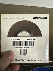 Microsoft Office 2007 Home and Student Full English Version =BRAND NEW SEALED= - Picture 1 of 2