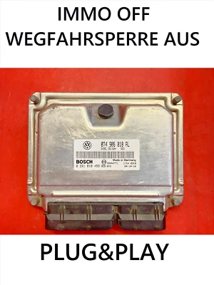 IMMO OFF / Plug&Play ECU VW T4 TDI 2,5 ACV 0281010459 - 074906018AL Fast Courier - Immagine 1 di 4