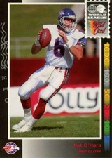 1992 Wild Card WLAF Football Trading Cards Pick From List
