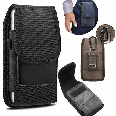 Cell Phone Case Belt Clip Nylon Pouch Clip Pouch for Apple iPhone XR  6 7 8 Plus - Image 1 of 4