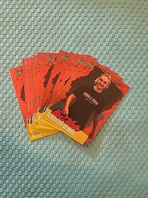 2021 NWSL Parkside Volume 2 Red Parallel Next Wave Insert Singles - Image 1 of 2