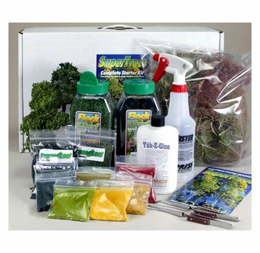 Scenic Express ~ SuperTrees ~ Starter Kit ~ N Scale ~ 14 - 18 Tress ~ 0221 - Image 1 of 1