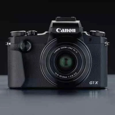 Cámara digital Canon PowerShot G1 X Mark III 24,2 mega píxeles inglesa -95 % nueva Foto 1 de 4