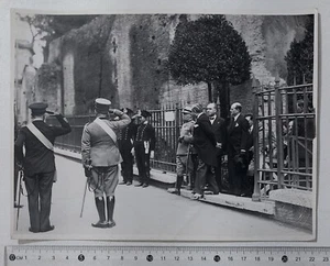 91171 FOTO d'epoca 2478 - Vittorio Emanuele III - Roma - Picture 1 of 2