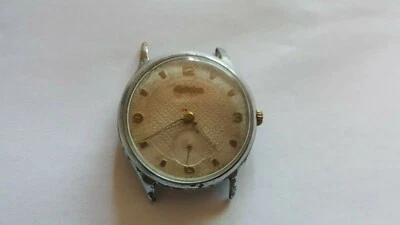 OMICRON 36mm Raro DE COLECCIÓN. caja reloj suizo 21 joyas militar cal. AS 1130 Foto 1 de 4