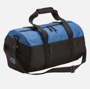 CHAMPION 34L BARREL DUFFLE BAG CS-2000-421 BLUE/BLACK - Picture 1 of 2