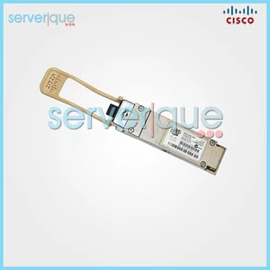 Cisco QSFP-40G-SR4 Multi-mode Fiber 40GBase-SR4 850nm MPO QSFP Transceiver - Picture 1 of 3