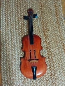 Vintage Large 15” Wood Violin Toy Christmas Decoration Ornament Country Fiddle  - Picture 1 of 7