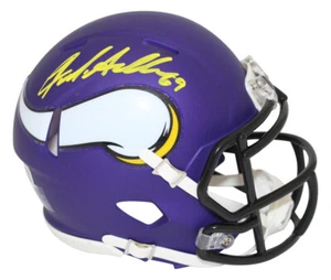 Jared Allen Autographed Minnesota Vikings Speed Mini Helmet Beckett 39489 - Picture 1 of 4