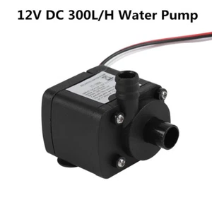 12V DC Water Cooling Pump 300L/H Ultra-quiet for PC Computer CPU Cooler System - Picture 1 of 11