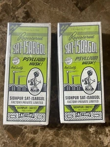Pack of 2 - Telephone Brand Sat-Isabgol (Psyllium Husk) (100 Grams Each) - Picture 1 of 3