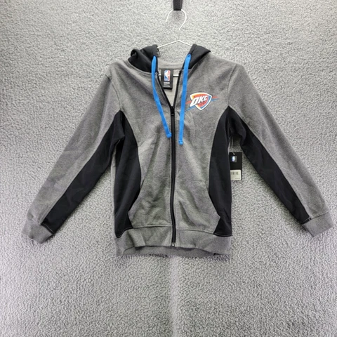 OKC Hoodie Women's Small NBA Oklahoma Thunder Long Sleeve Hoodie Cover