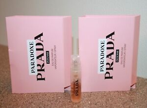 2 x Prada Paradoxe Intense Eau de Parfum 0.04oz / 1.2mL spray sample perfume