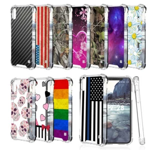 Parachoques híbrido antichoque + funda trasera rígida para PC para iPhone X / XS - Imagen 1 de 41