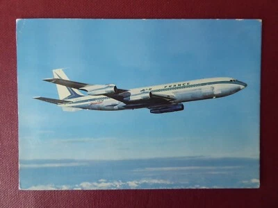 CARTE POSTALE AVIATION POSTCARD AIR FRANCE BOEING 707 B F-BHSV - Photo 1/4