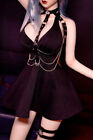 1/4 1/3 UncleSD17 SSDF BJD Clothes Outfit Elastic Dress+Binding Band+Thigh Belt