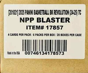 2024-25 PANINI REVOLUTION NBA 20 BOX BLASTER FACTORY SEALED CASE KABOOM HUNT - Picture 1 of 2