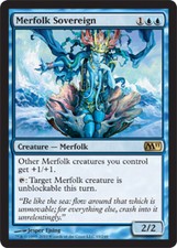 1x Merfolk Sovereign NM, English MTG Magic 2011 (M11)