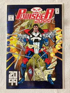 The Punisher 2099 #1 1993 Marvel Comics en muy buen estado+/nuevo en m estampado de lámina azul - Imagen 1 de 1
