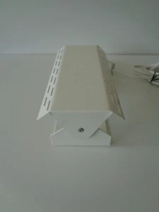 Retro modernist Dutch bedside White lamp - Bild 1 von 8