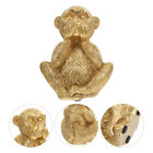 Ganazono Resin Fengshui Monkey Figurines For Home Decor And Office Accessories