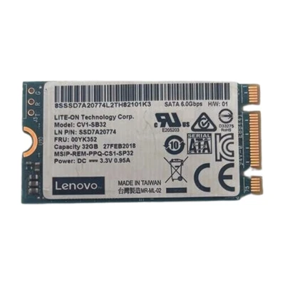 Lenovo 00YK352 32GB MLC 6Gb/s M.2 2242 SATA SSD CV1-SB32 SSD7A20774 w60 - Image 1 of 2