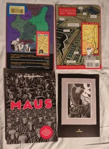 Maus I & II Paperback Box Set - Paperback, by Spiegelman Art - Very Good Cond. - Picture 1 of 7