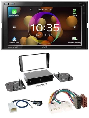 JVC DAB MP3 2DIN Bluetooth USB Autoradio für Subaru BRZ (2017-2020) - Bild 1 von 4