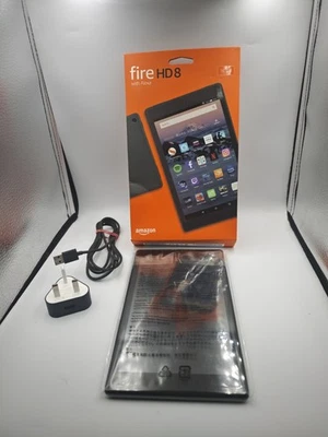 Amazon Fire HD 8 (8th Gen) 16GB, Wi-Fi, 8" in L5S83A - Black . VGC. Used Twice  - Image 1 of 4