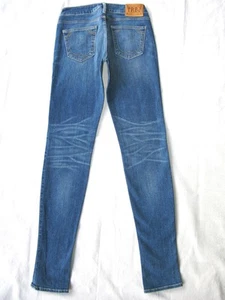 Jean ajustado True Religion Shannon Wm talla 26 desgastado + elástico L32 talla 24/25 ajuste - Imagen 1 de 12