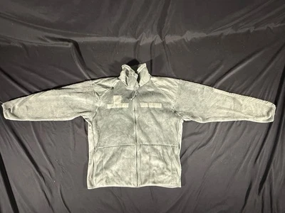 Военная флисовая куртка США армейского уровня 3 с листвой зеленая большая стандартная - Изображение 1 из 2