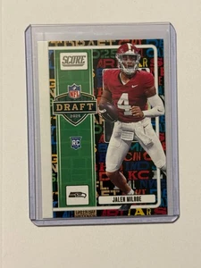 2025 Panini Score NFL Draft Jalen Milroe #10 Seattle Seahawks Rookie Card RC - Picture 1 of 2