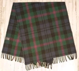 Tartan Blanket Co. Schoßdecke Baird Überwurf 75" x 28" recycelte Wolle Schottland - Bild 1 von 7