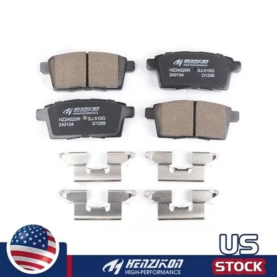 Low Dust Rear Brake Pads for Mazda CX-7 2007-2012 All Models - Image 1 of 2