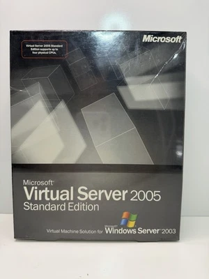 Microsoft Virtual Server 2005 Standard Edition – NEW SEALED – COA - Image 1 of 4