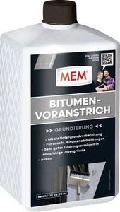MEM Bitumen-Voranstrich 1 l Grundierung & Imprägnierung - Bild 1 von 3